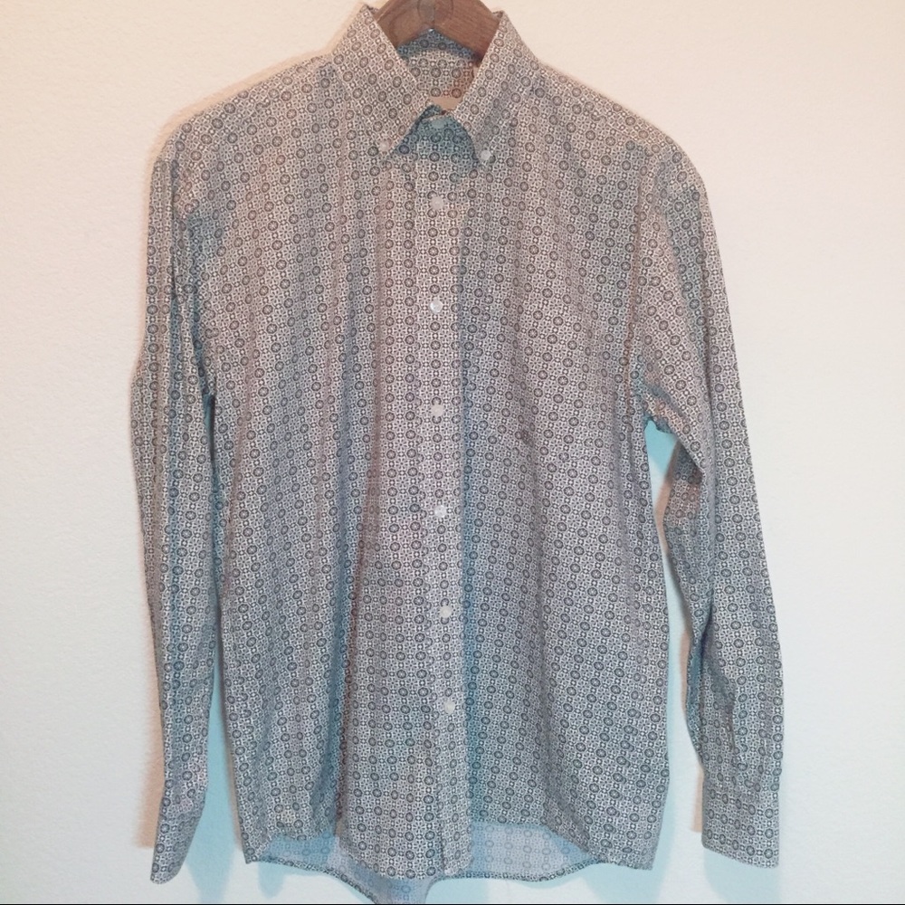 Roper Mens button up Shirt 100% Cotton M